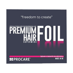 Procare Extra Wide Silver Foil 120mm x 500m