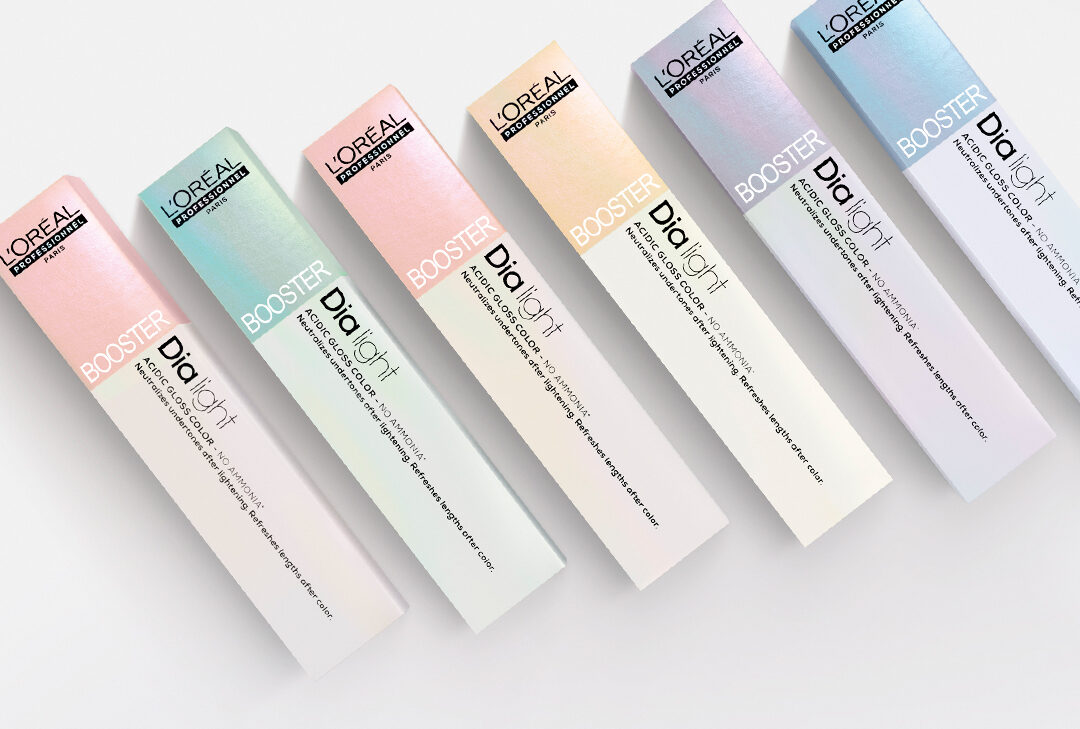 Boost The Rainbow - NEW Dialight Boosters by L'Oréal Professional