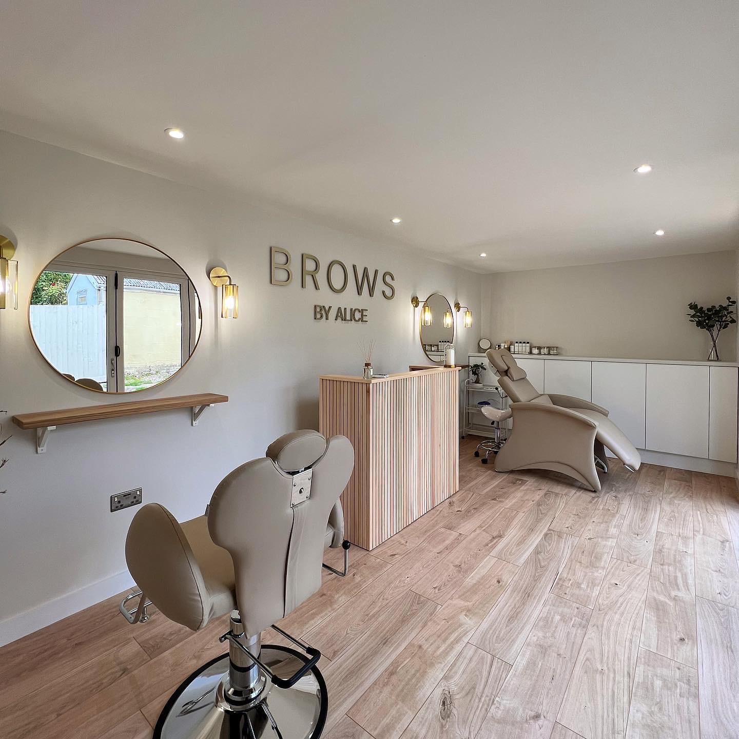 Salon Design Of The Month: Brows By Alice