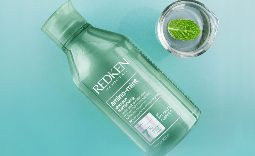 Banishing Oily Roots & Dry Ends With Redken's Amino Mint Shampoo
