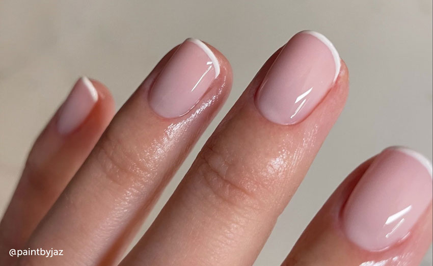 How To Create The Perfect French Manicure With @paintbyjaz