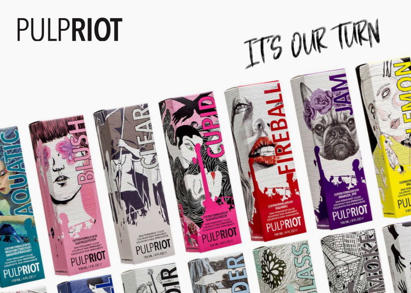 Pulp Riot hair colour launches in the UK at Salons Direct!