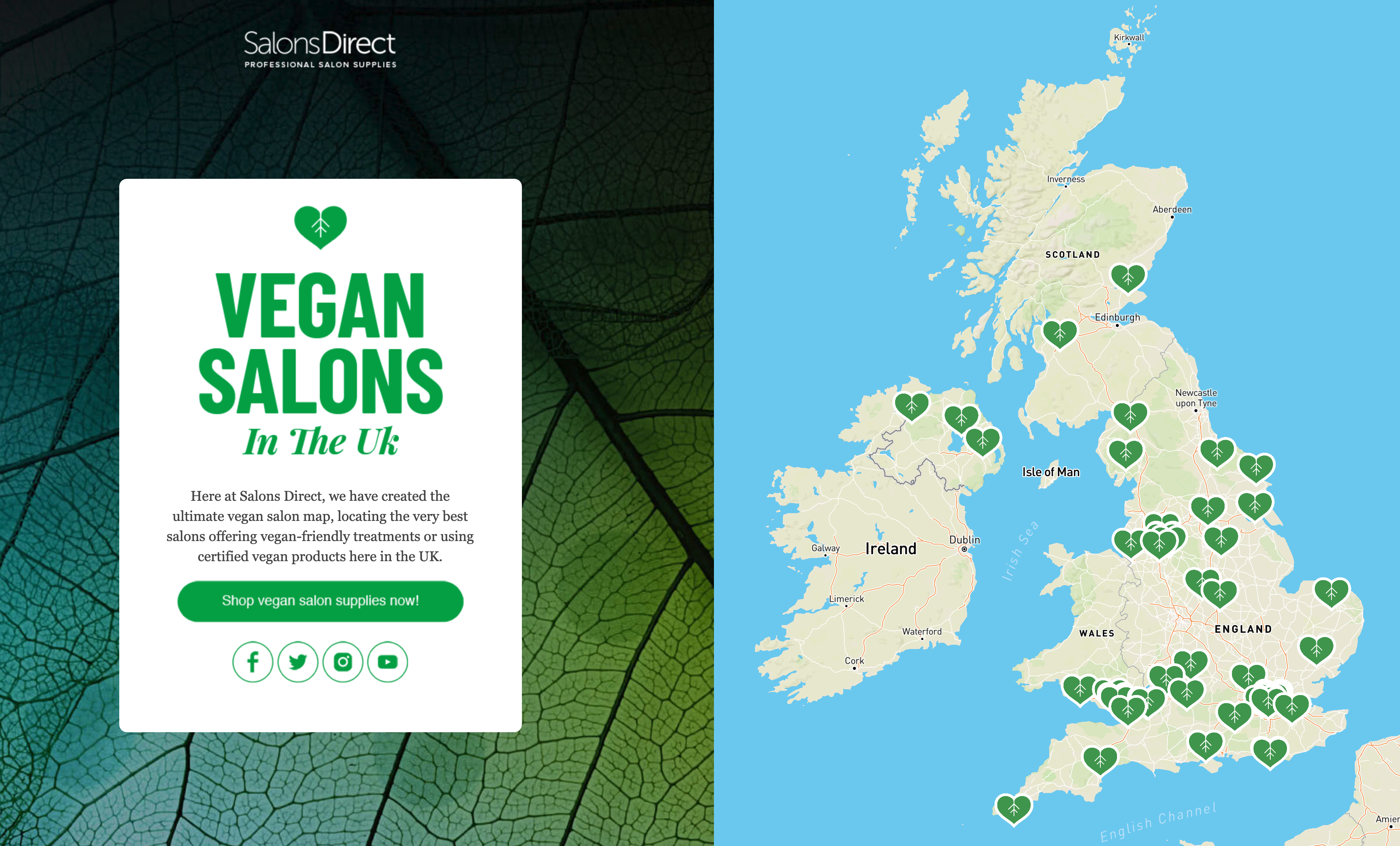 We've Launched A Vegan Salon Map Of The UK!