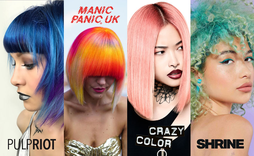 Top 5 Bright Semi Permanent Hair Dyes for Vivid Colours!