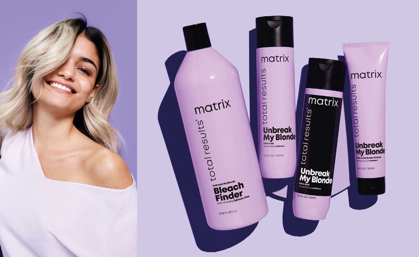 Meet Your New Start to Finish Blonding Service: Total Results Unbreak My Blonde Multi-Step System