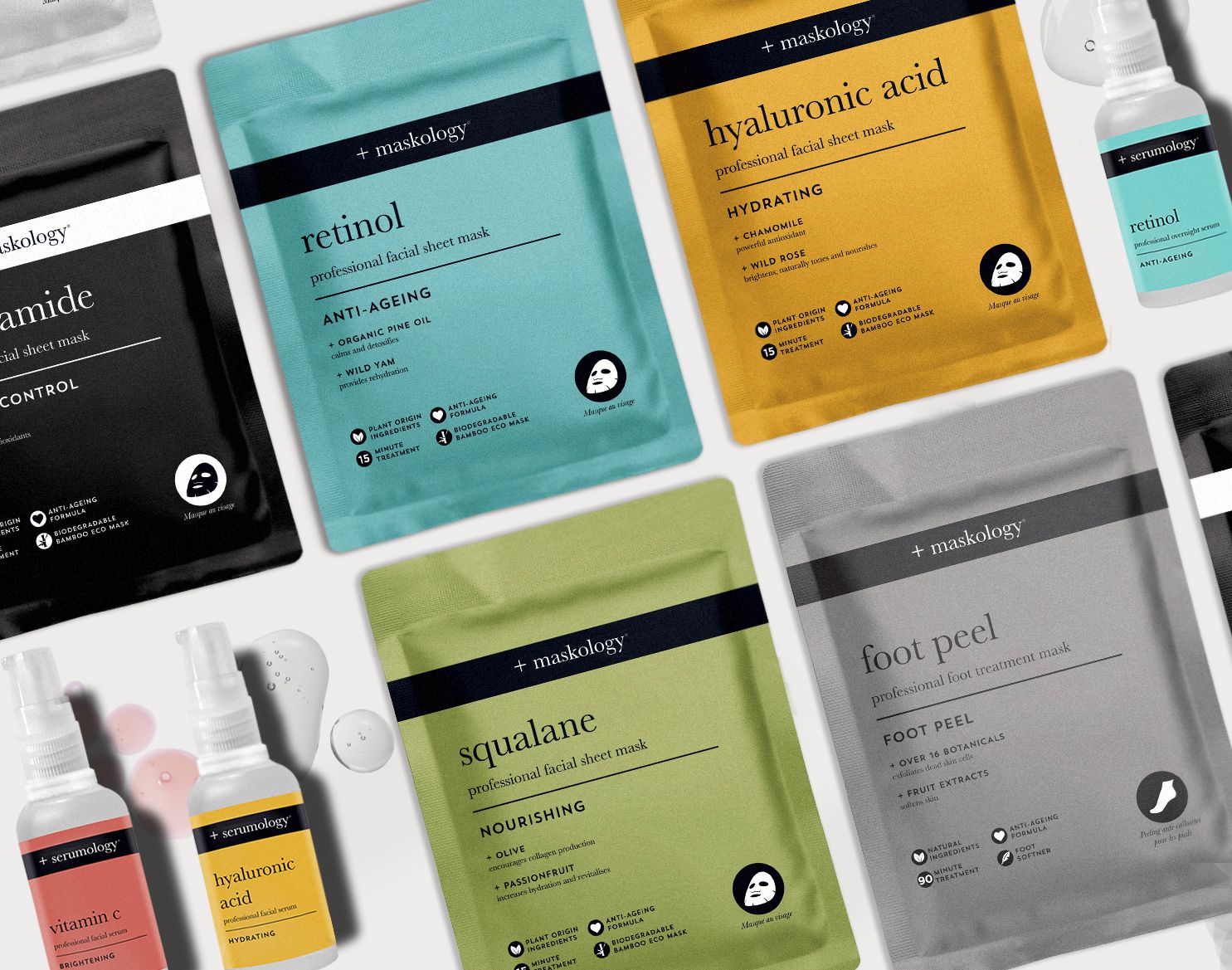 Introducing +maskology & +serumology Vegan Skincare From BeautyPro