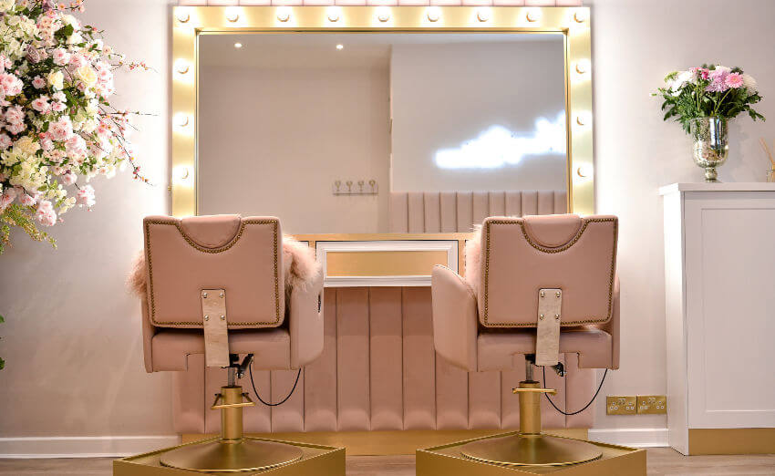 Glam by Elizabeth Daisy salon interior