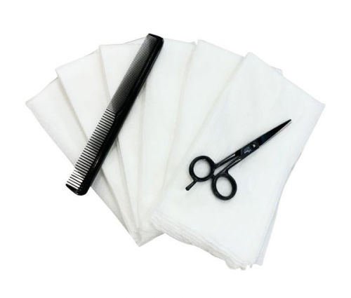 Disposable Standard White Towels Pack of 100 40cm x 80cm 50gsm
