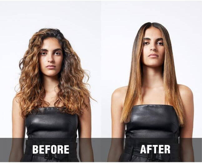 Loreal steampod before and after 1