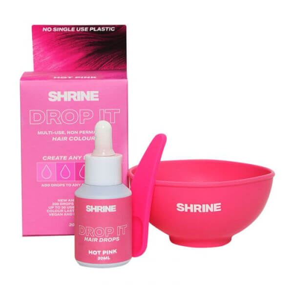 Shrine Drop It Hair Drops Kit Hot Pink