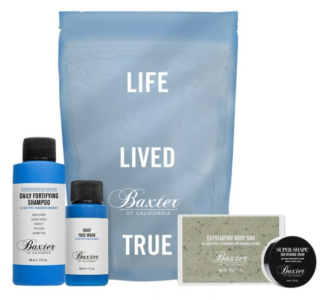 Baxter of California's Grab & Go Kits are the perfect all in one men's grooming solution