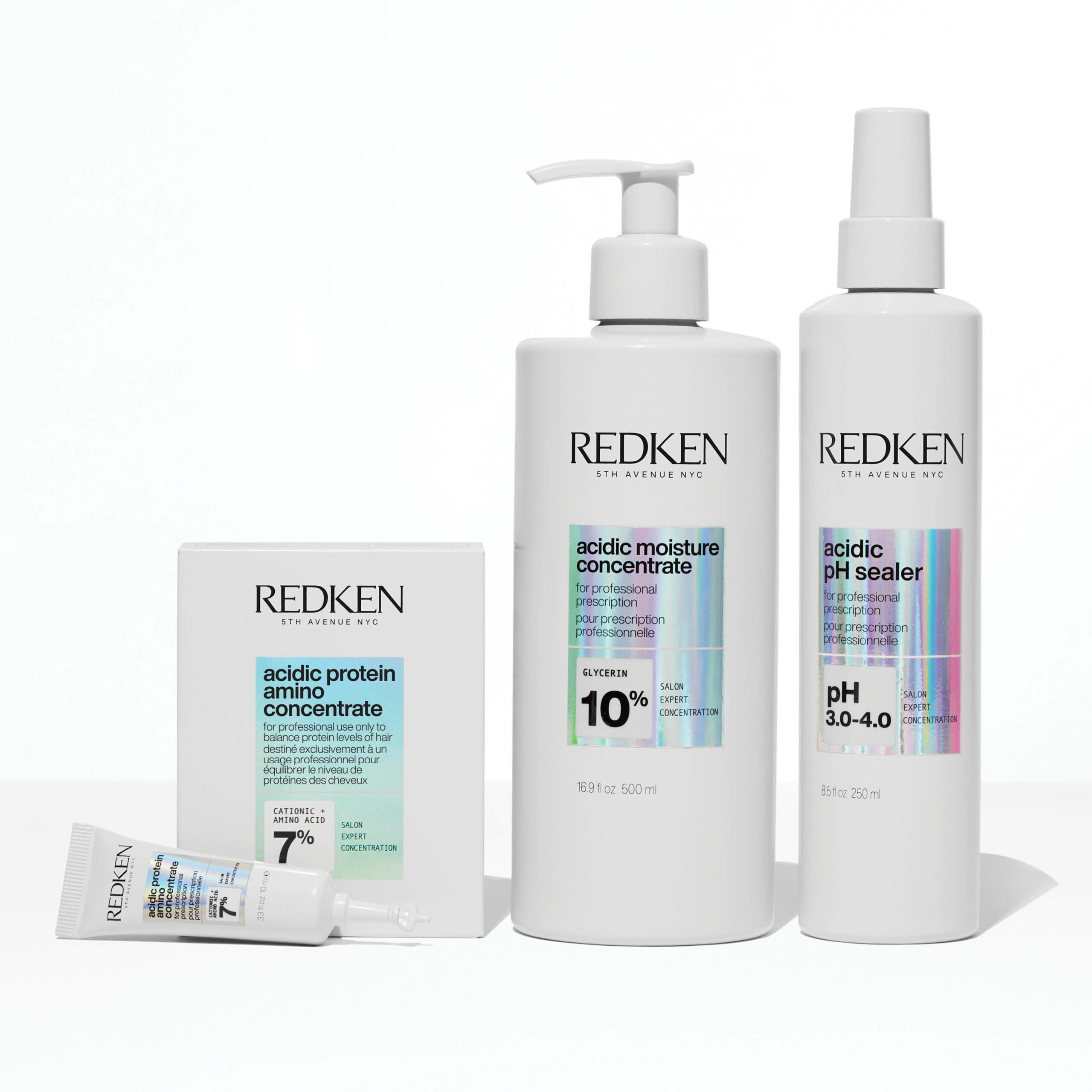 Redken's new Acidic Concentrate Hair Care System is available from Salons Direct