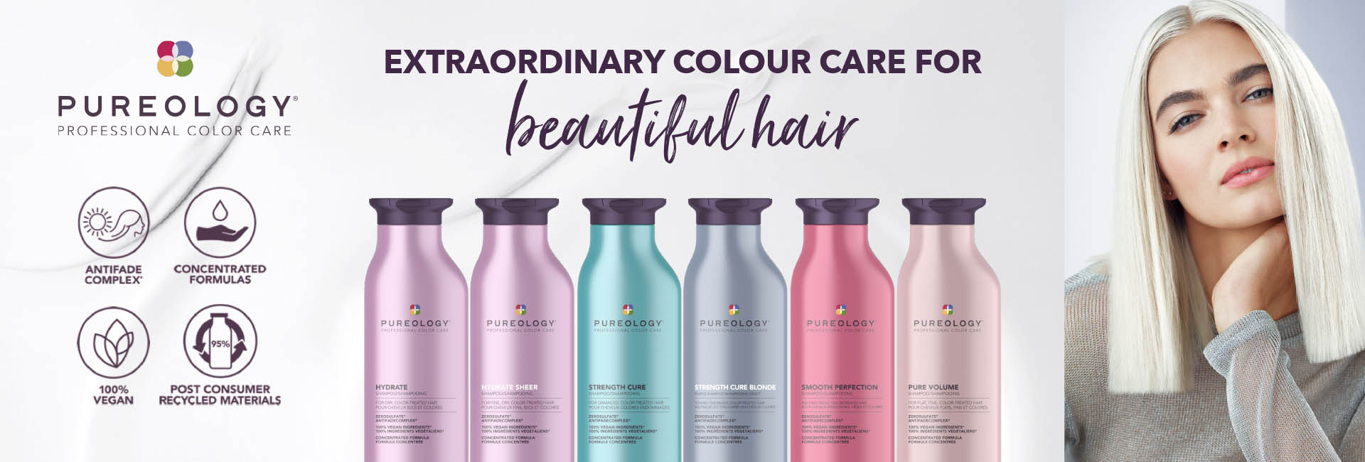 PUREOLOGY promotional banner