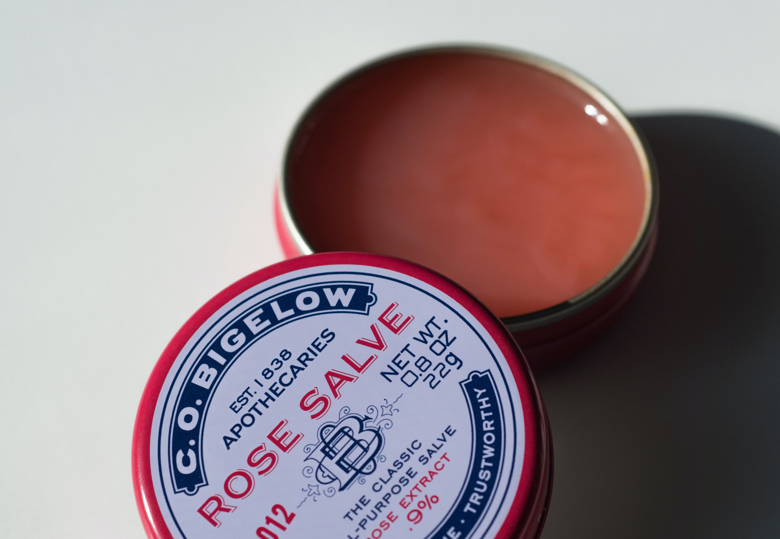 Lip balm is an ideal treatment for minor shaving cuts