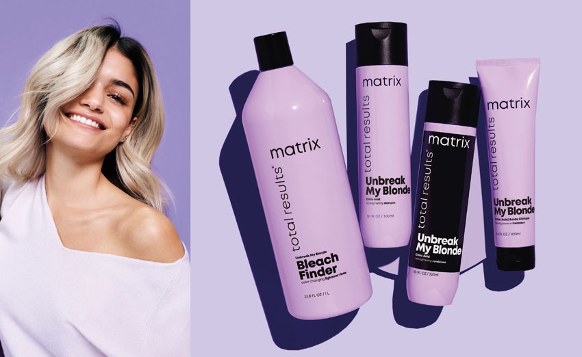 Meet Your New Start to Finish Blonding Service: Total Results Unbreak My Blonde Multi-Step System | Salons Direct