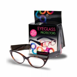 Framar Glasses Protectors Black 100 pairs