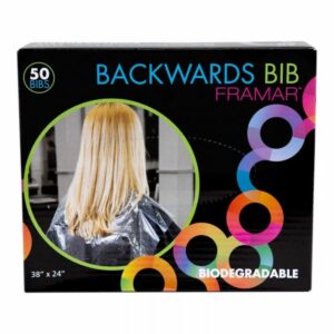 Framar Backwards Bibs Clear Pack of 50