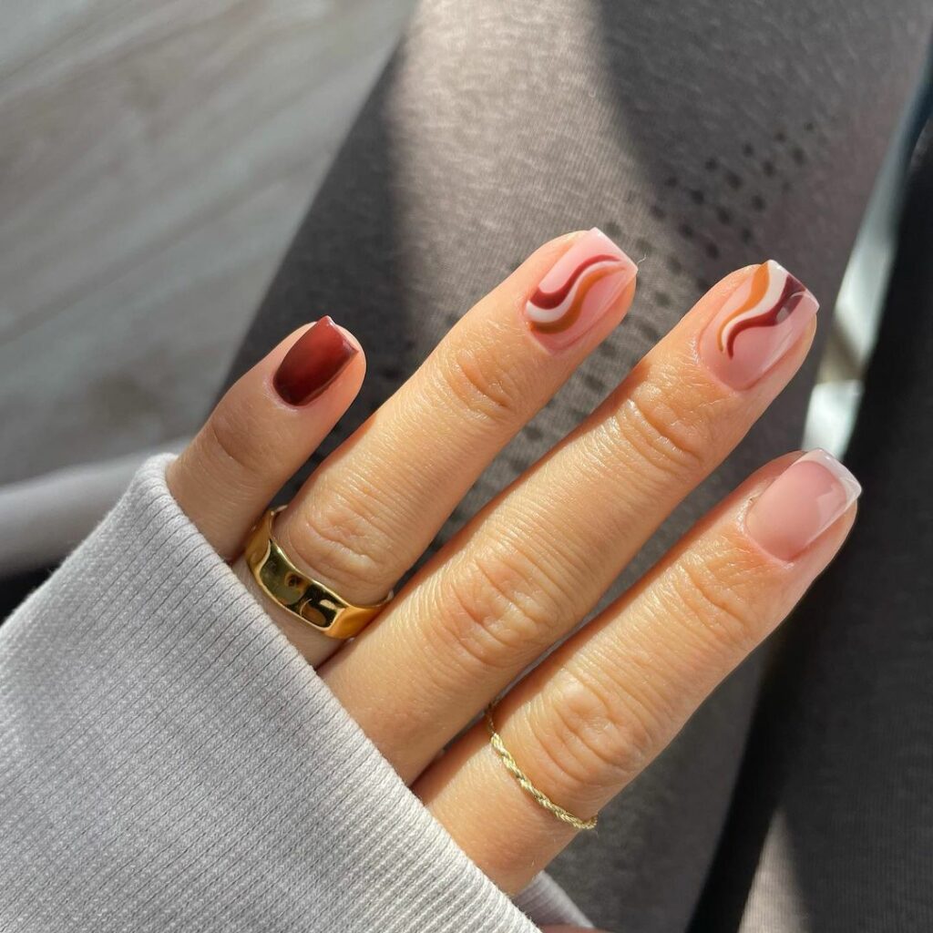 Autumn nail designs 