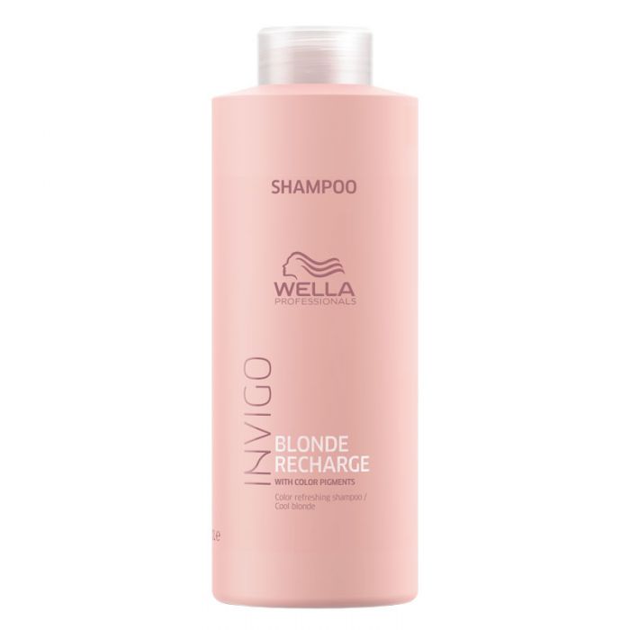 Wella Professionals INVIGO Blonde Recharge Cool Blonde Color Refreshing Shampoo 