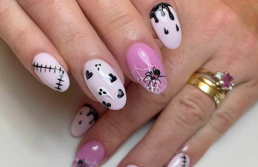 nail sets inspired by Halloween season
