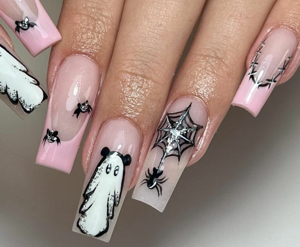 halloween nails 
