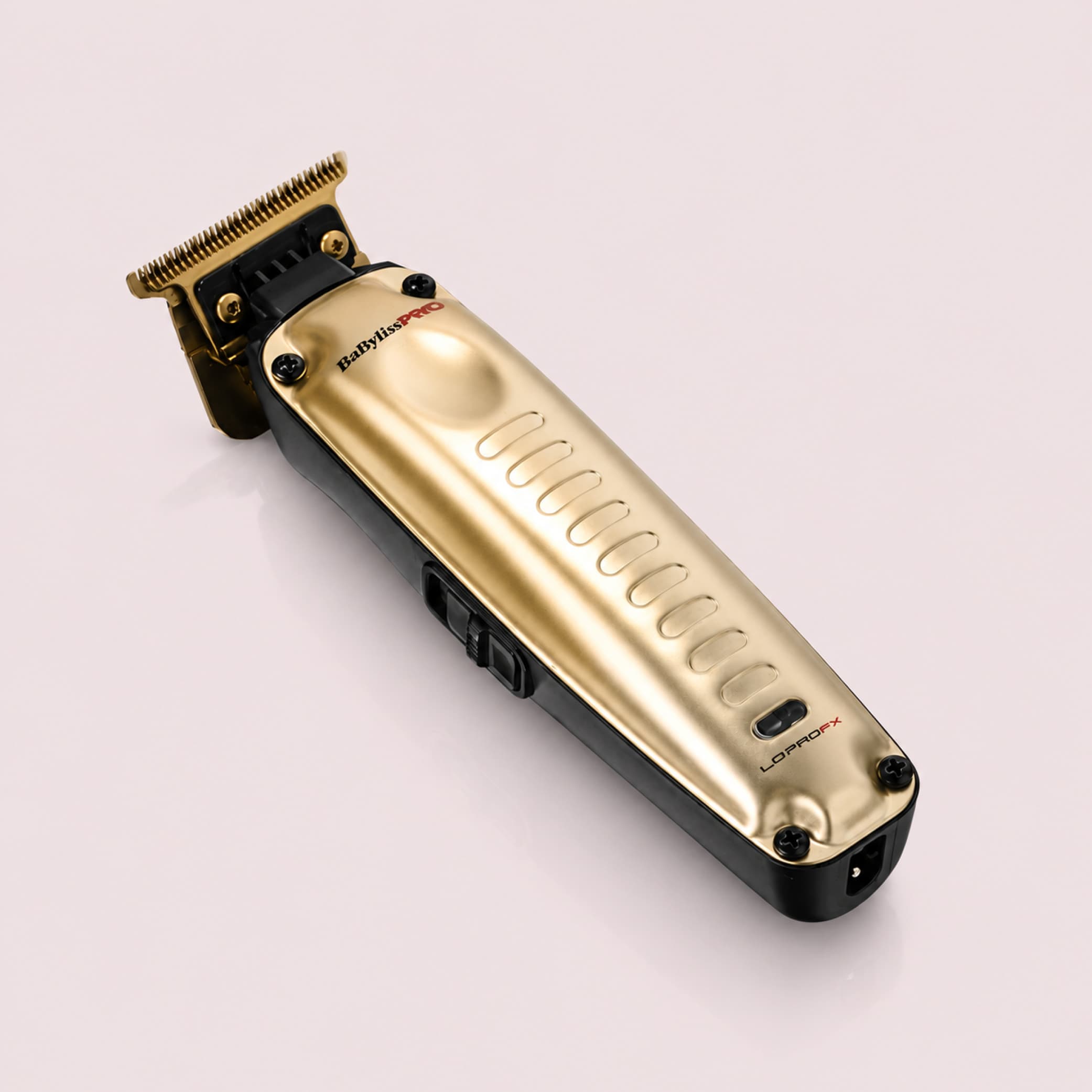 A heavy metal-bodied cordless clipper with DLC-coated blades.