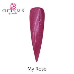 Glitterbels Coloured Acrylic Powder 28g My Rose