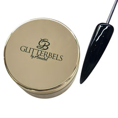Glitterbels Coloured Acrylic Powder 28g Carbon Black