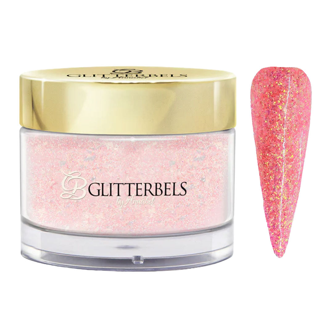 Glitterbels Pre Mixed Glitter Acrylic Powder 28g Hot Crush