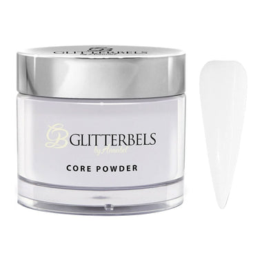 Glitterbels Core Acrylic Powder 56g Snowdrops White