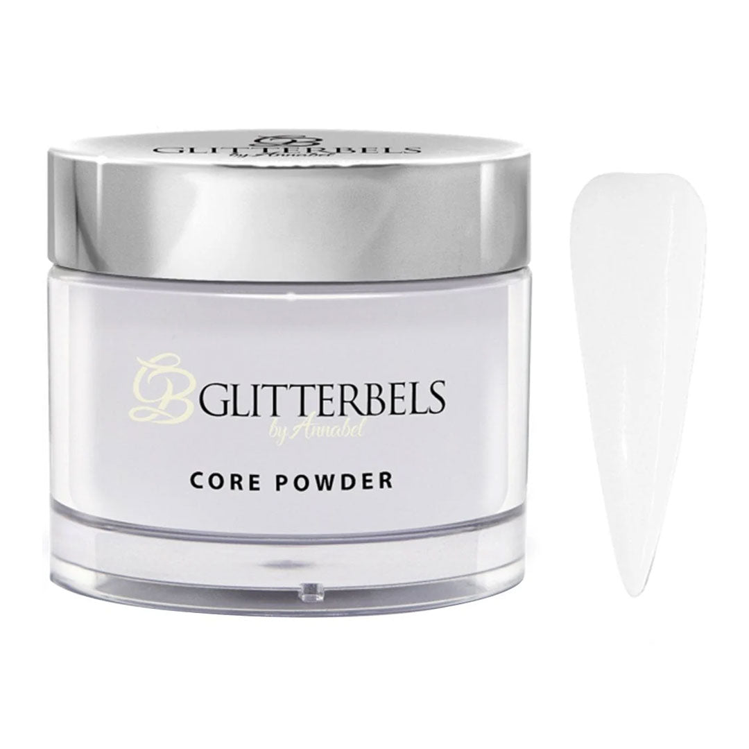Glitterbels Core Acrylic Powder 56g Snowdrops White