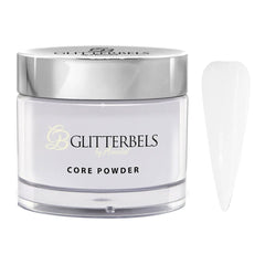 Glitterbels Core Acrylic Powder 56g Snowdrops White