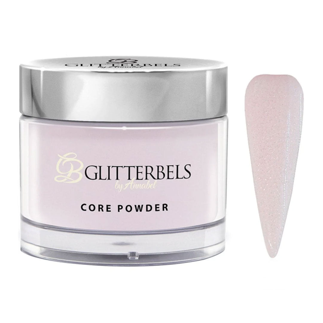 Glitterbels Core Acrylic Powder 56g Pink Opal Shimmer