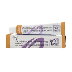 Hairwell Lash and Brow Tint Light Brown 20ml