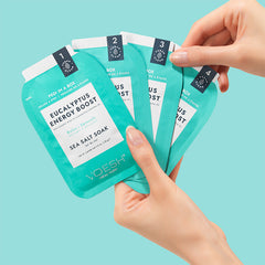 Voesh Pedi In A Box Deluxe 4 Step Eucalyptus Energy Boost