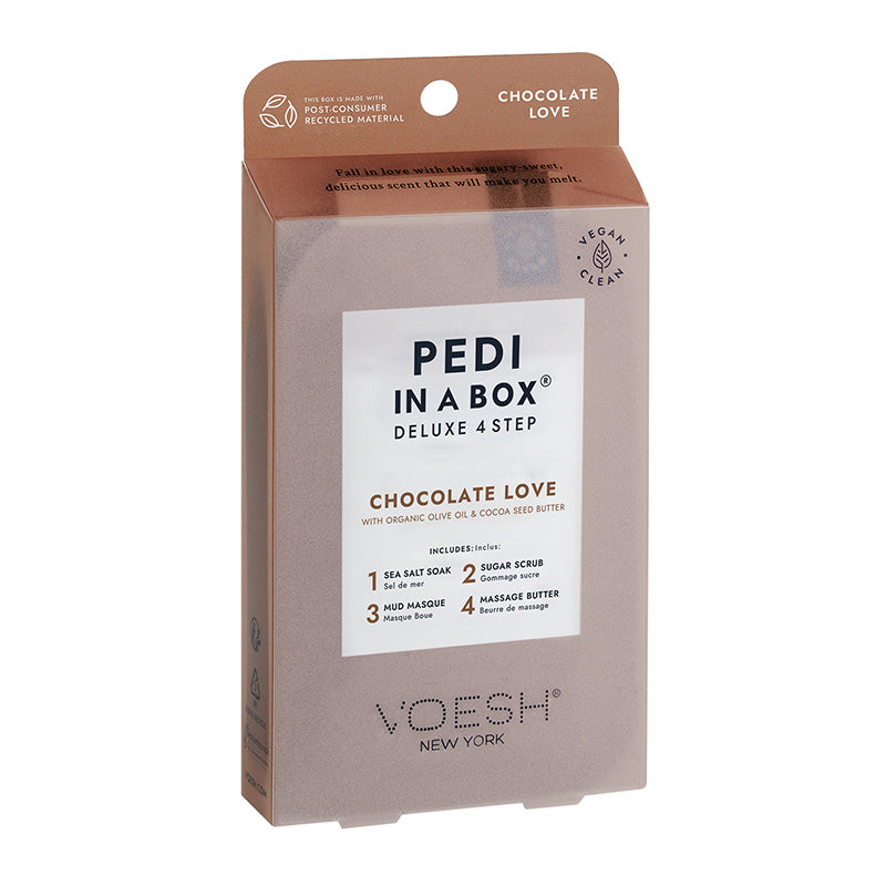Voesh Pedi In A Box Deluxe 4 Step Chocolate Love