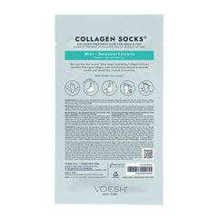 Voesh Phyto Collagen & Peppermint Infused Socks 1 Pair