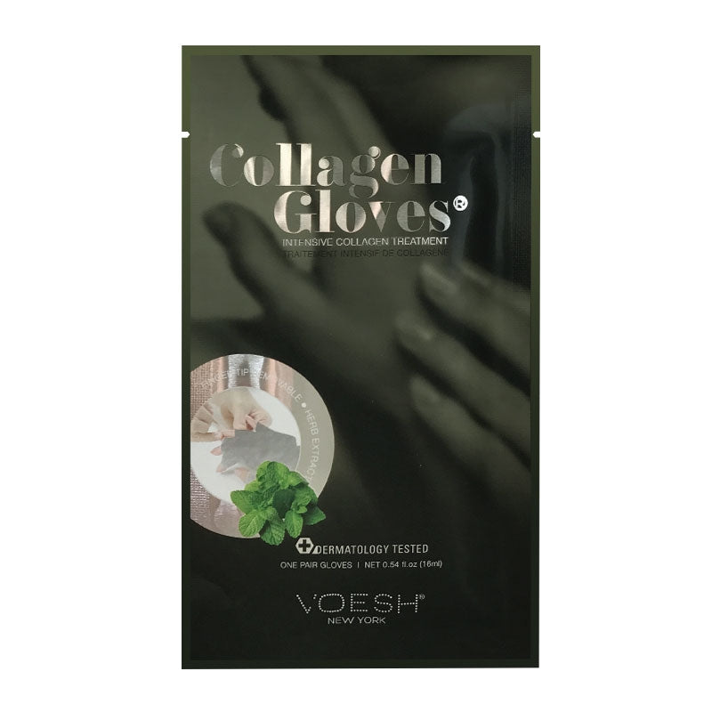 Voesh Phyto Collagen & Peppermint Infused Gloves 1 Pair