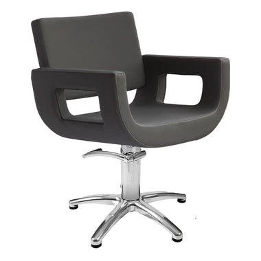 Lotus Crosby Clay Styling Chair 5 Star Silver Base