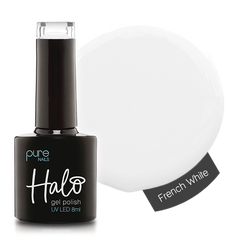 Halo Hema Free Gel Polish French White 8ml