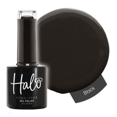 Halo Hema Free Gel Polish Black 8ml