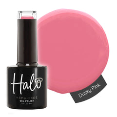 Halo Hema Free Gel Polish Dusky Pink 8ml