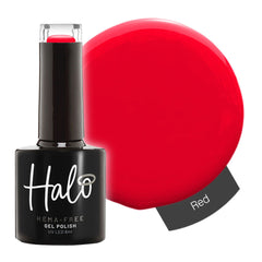 Halo Hema Free Gel Polish Red 8ml