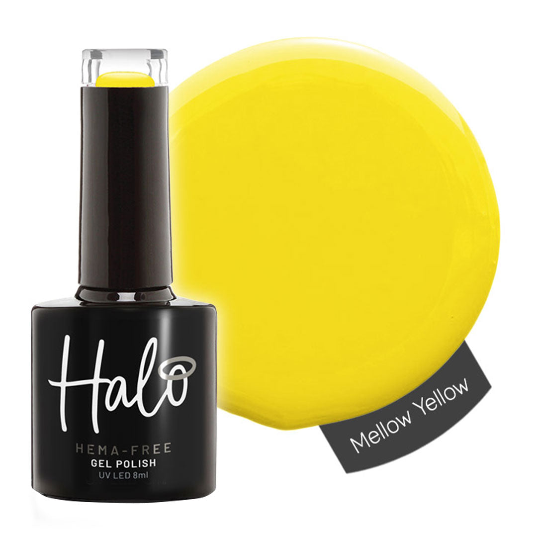 Halo Hema Free Gel Polish Mellow Yellow 8ml
