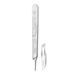 Swann Morton Scalpel Handle and 100 x No.10 Dermaplane Blades