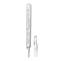 Swann Morton Scalpel Handle and 100 x No.14 Dermaplane Blades