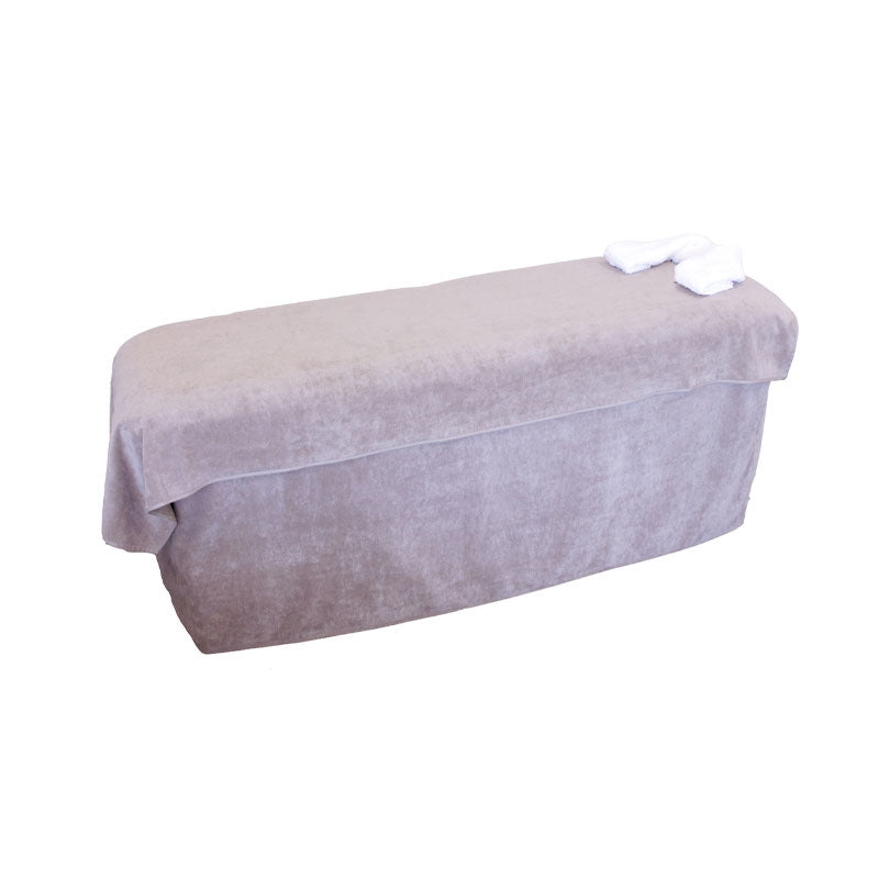 BC Softwear SupremeSoft Jumbo Sheet Without Face Hole Pebble 100 x 220cm