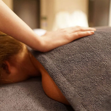 BC Softwear SupremeSoft Treatment Blanket With Face Hole White 150 x 220cm