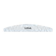 Lotus Half Moon Zebra File 180/180 Grit x 1