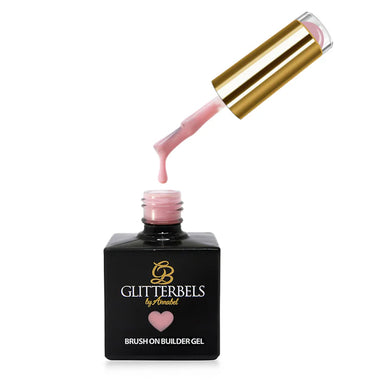 Glitterbels Brush On Builder Gel Cover Pink 17ml